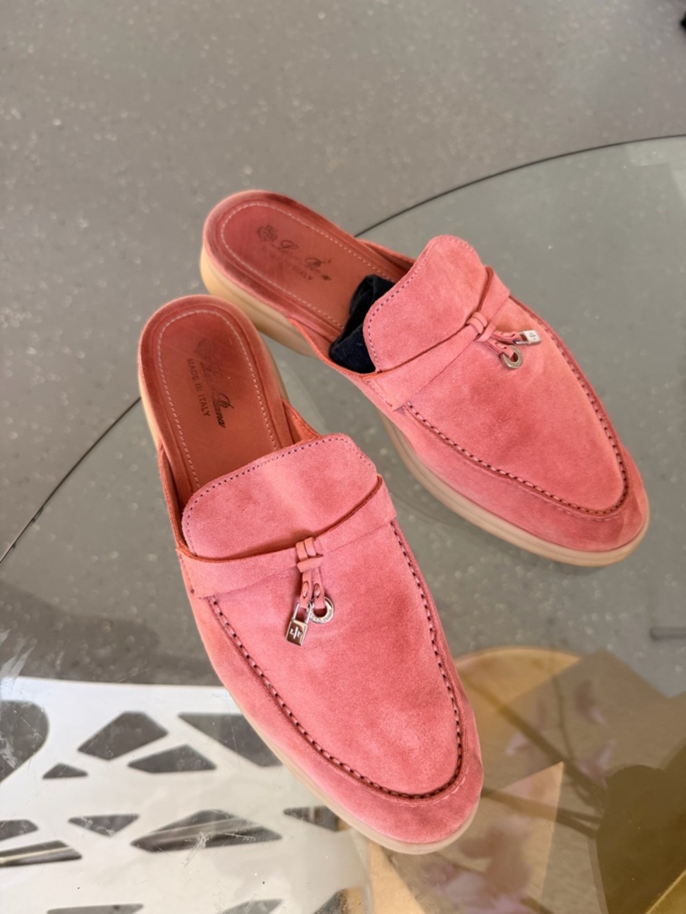Loro Piana summer walk loafers